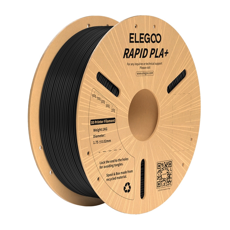 Filament Rapid PLA+ ELEGOO (Czarny)