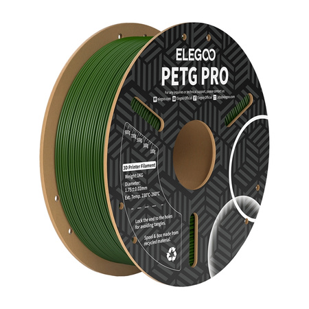 Filament PETG Pro ELEGOO (Oliwkowa zieleń)